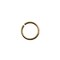 John Bead 18kt Gold Plated Jewelry Findings 4mm/6mm/8mm Jump Rings